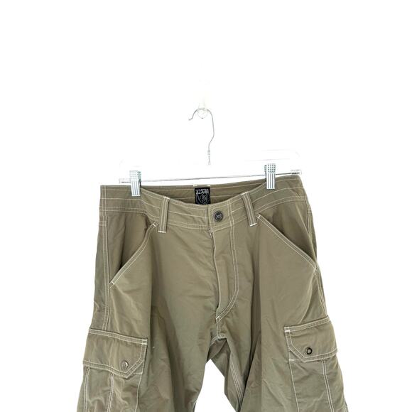 Kuhl Men's Brown Outdoor Hiking Gorpcore Renegade Cargo Convertible Pant - Picture 3 of 13